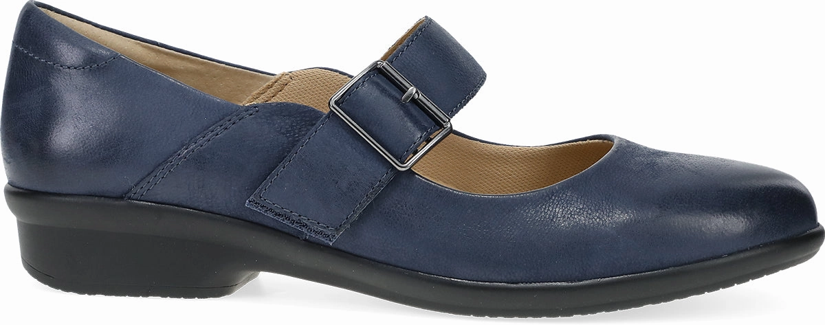 Collette Navy Burnished Nubuck Boat Walk