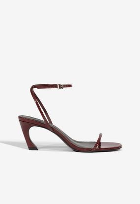 Siena Curve Mid Patent Sandal Footwear for Summer