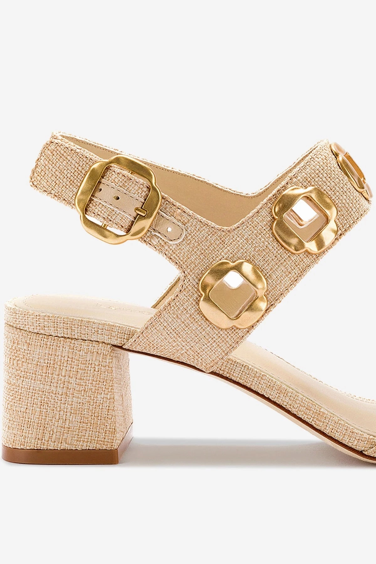 Seamless construction Premium Sandal Styles Milan Sandal In Beige Raffia
