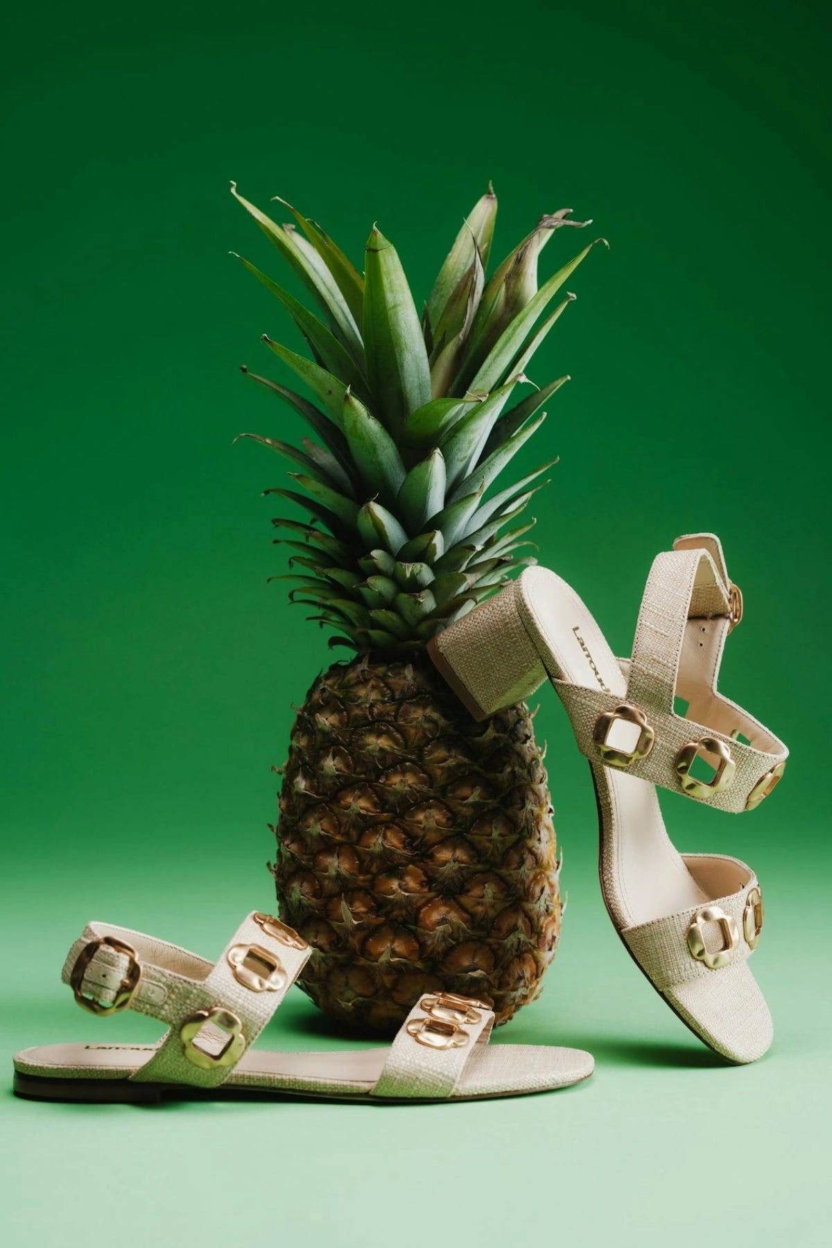 Light Travel Flats Premium Sandal Styles Milan Sandal In Beige Raffia
