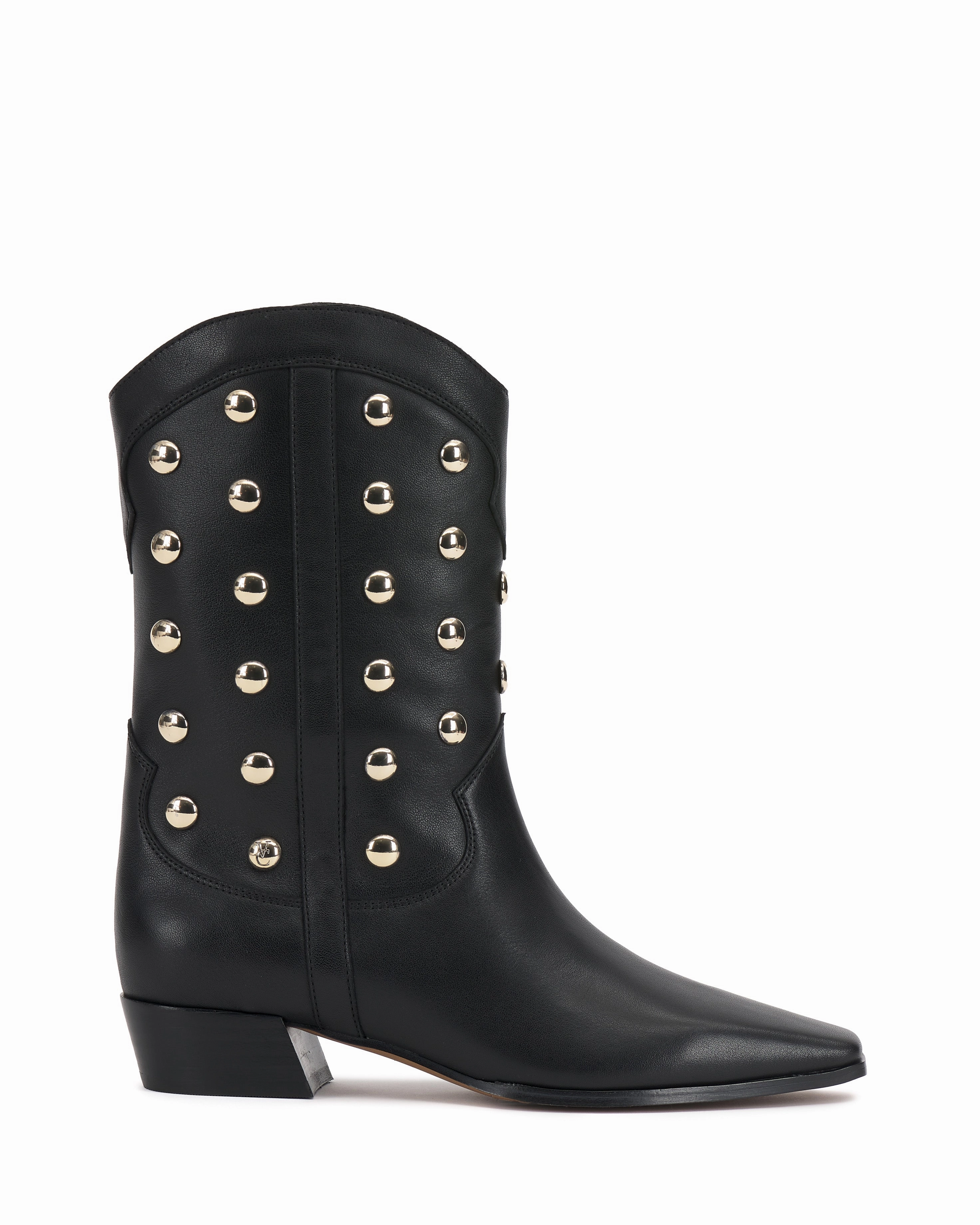 Prilie Studded Bootie Pearl Shine