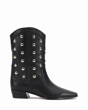 Durable Build Airport Travel Easy Fasten System Prilie Studded Bootie