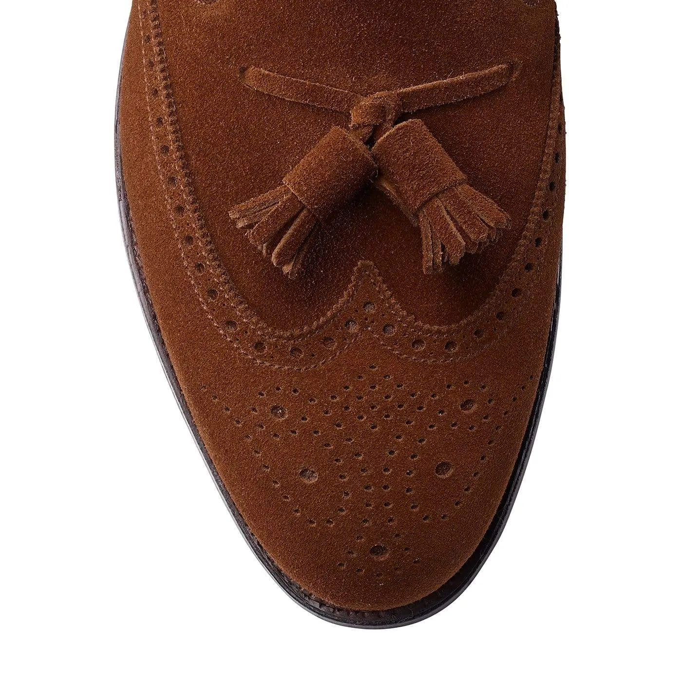 Lichfield Tobacco Calf Suede Mom Safe Cushioned Midsole
