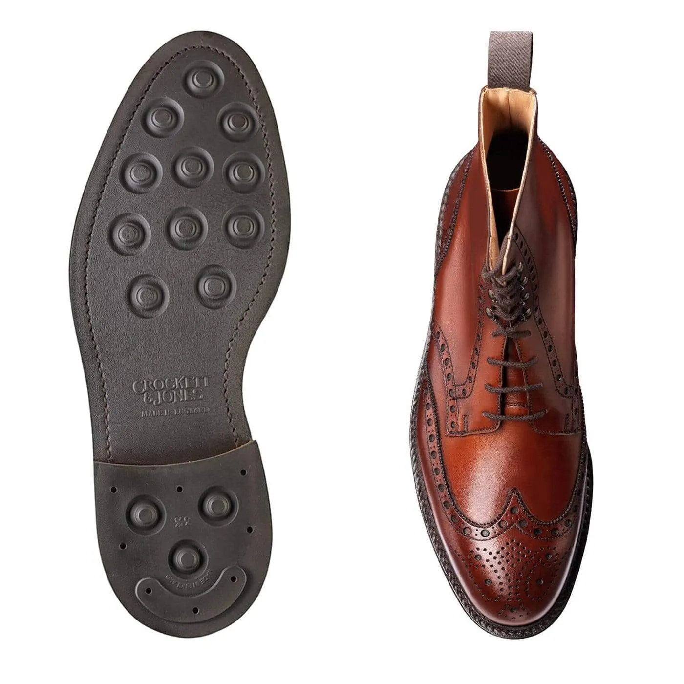 Stain Resistant Skye 3 Chestnut Burnished Calf