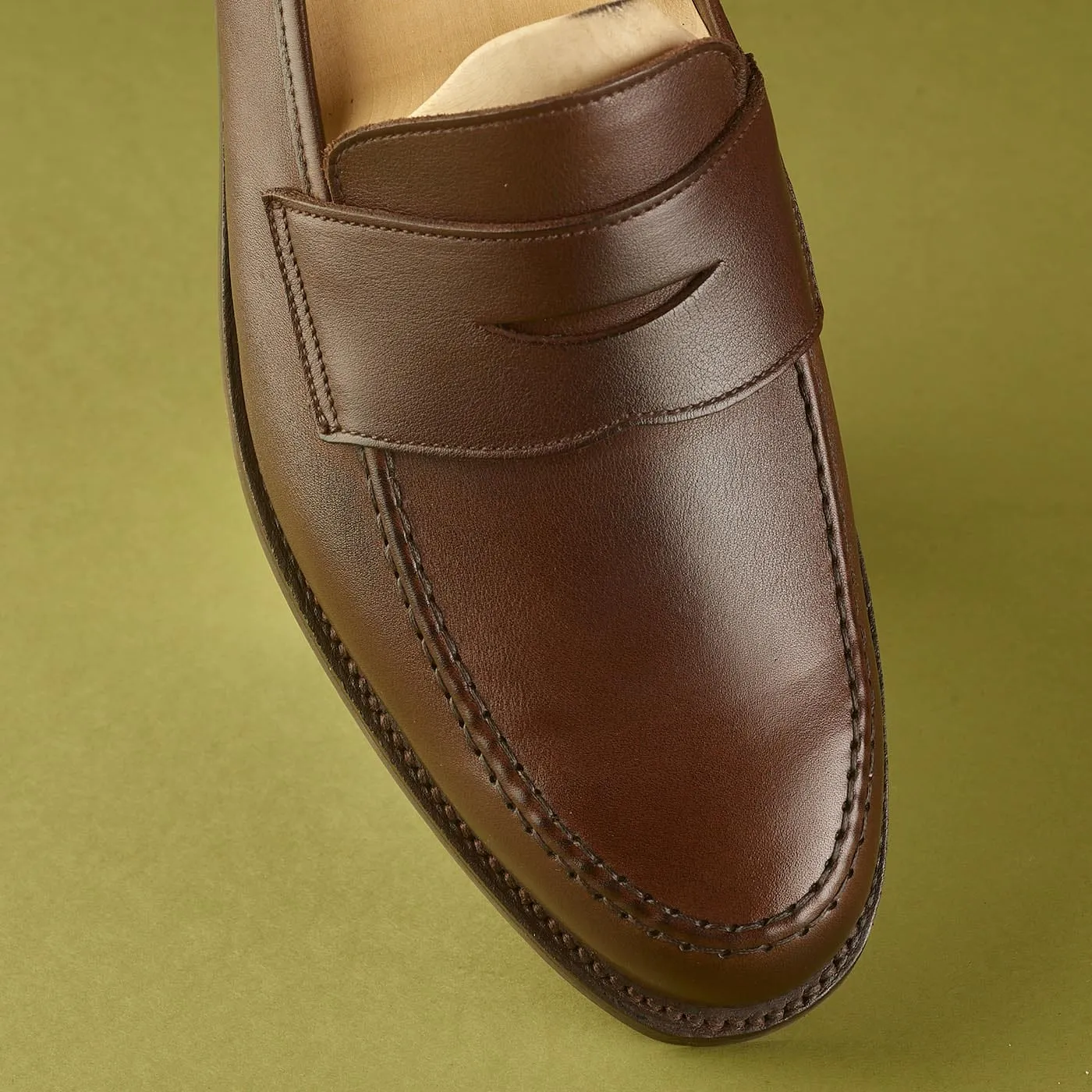 Desert Path Harvard 2 Dark Brown Milled Calf
