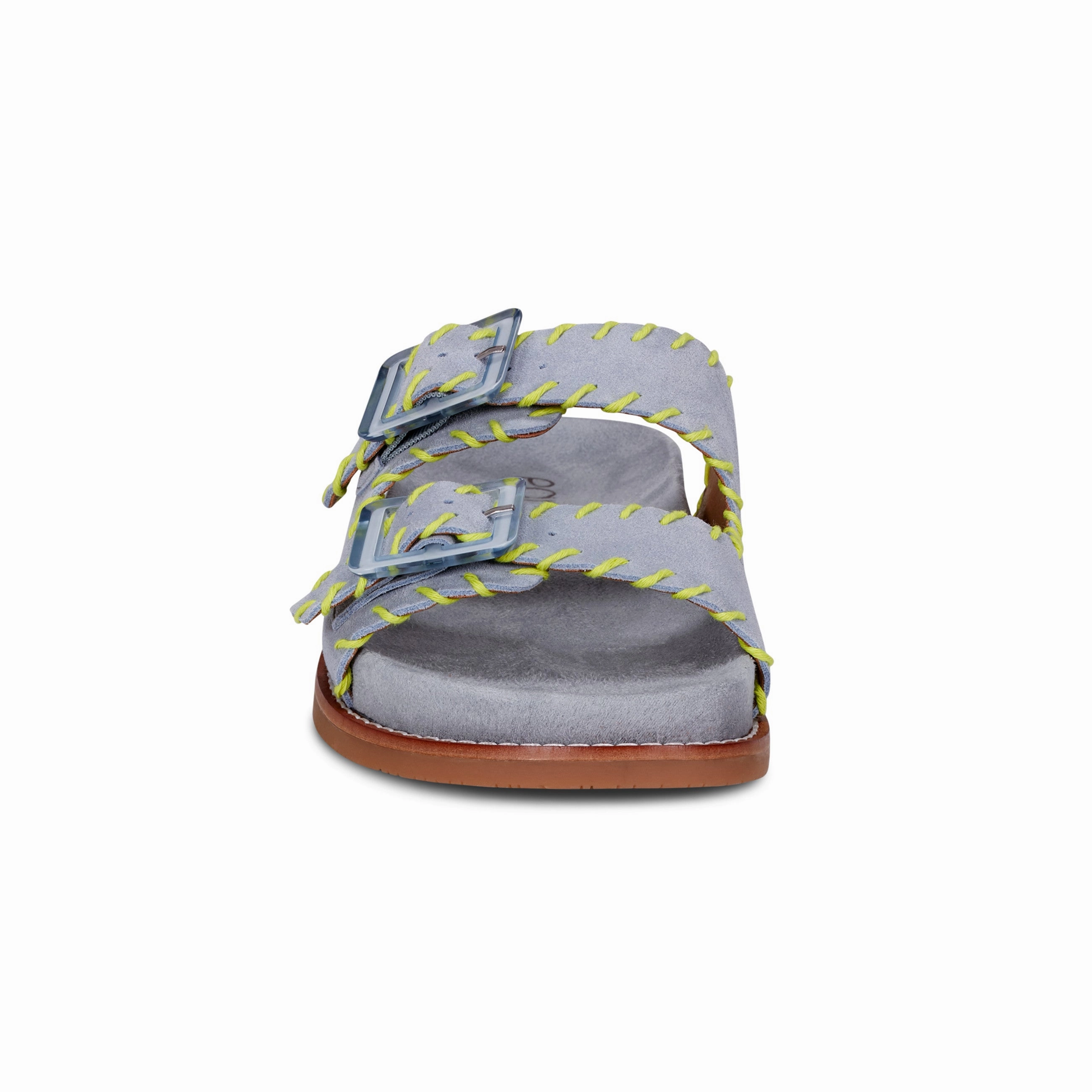 Sturdy Construction Relaxing Sandals Fausto Round Toe Casual Flat Strappy Sandals