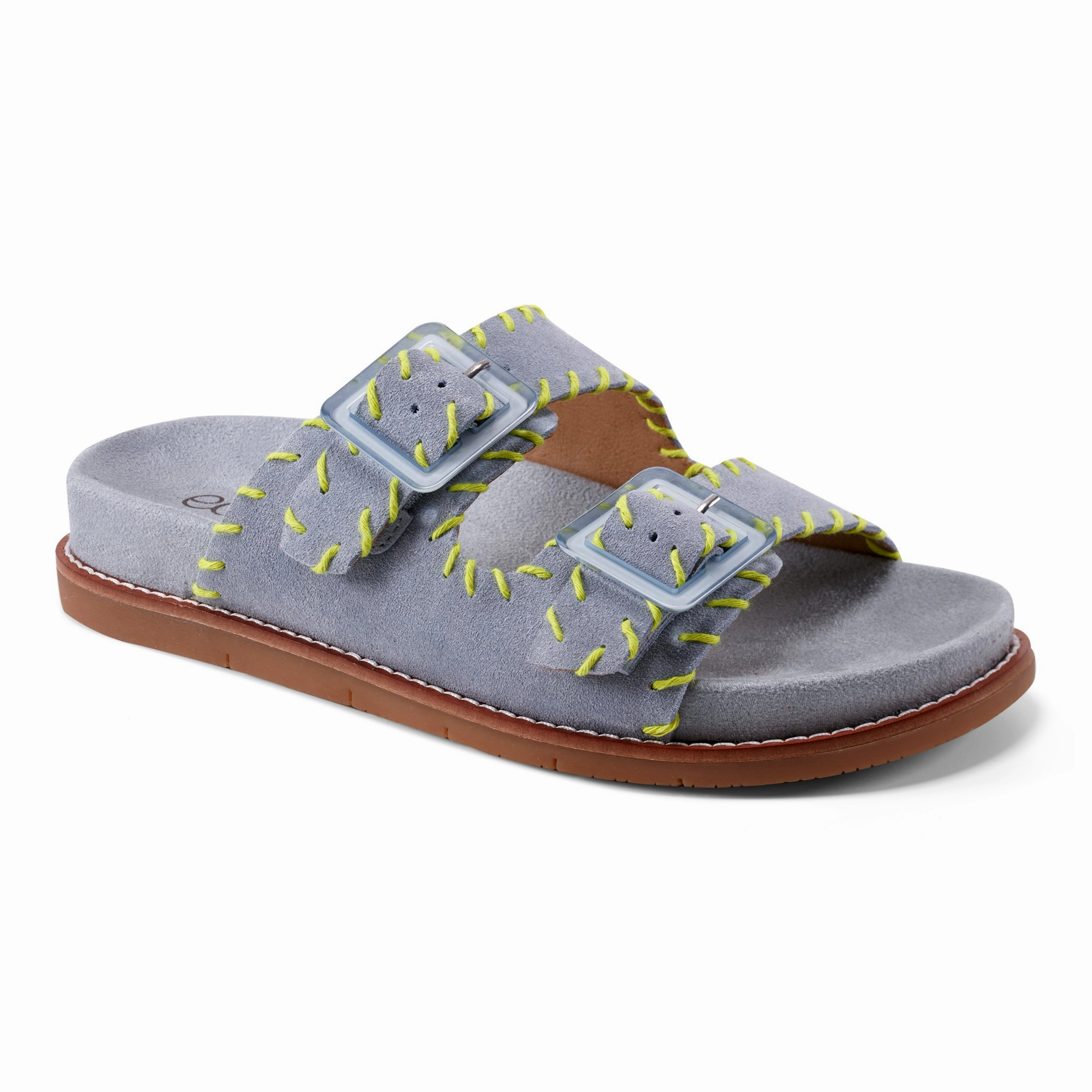 Cool Sandals slip resistant texture Fausto Round Toe Casual Flat Strappy Sandals