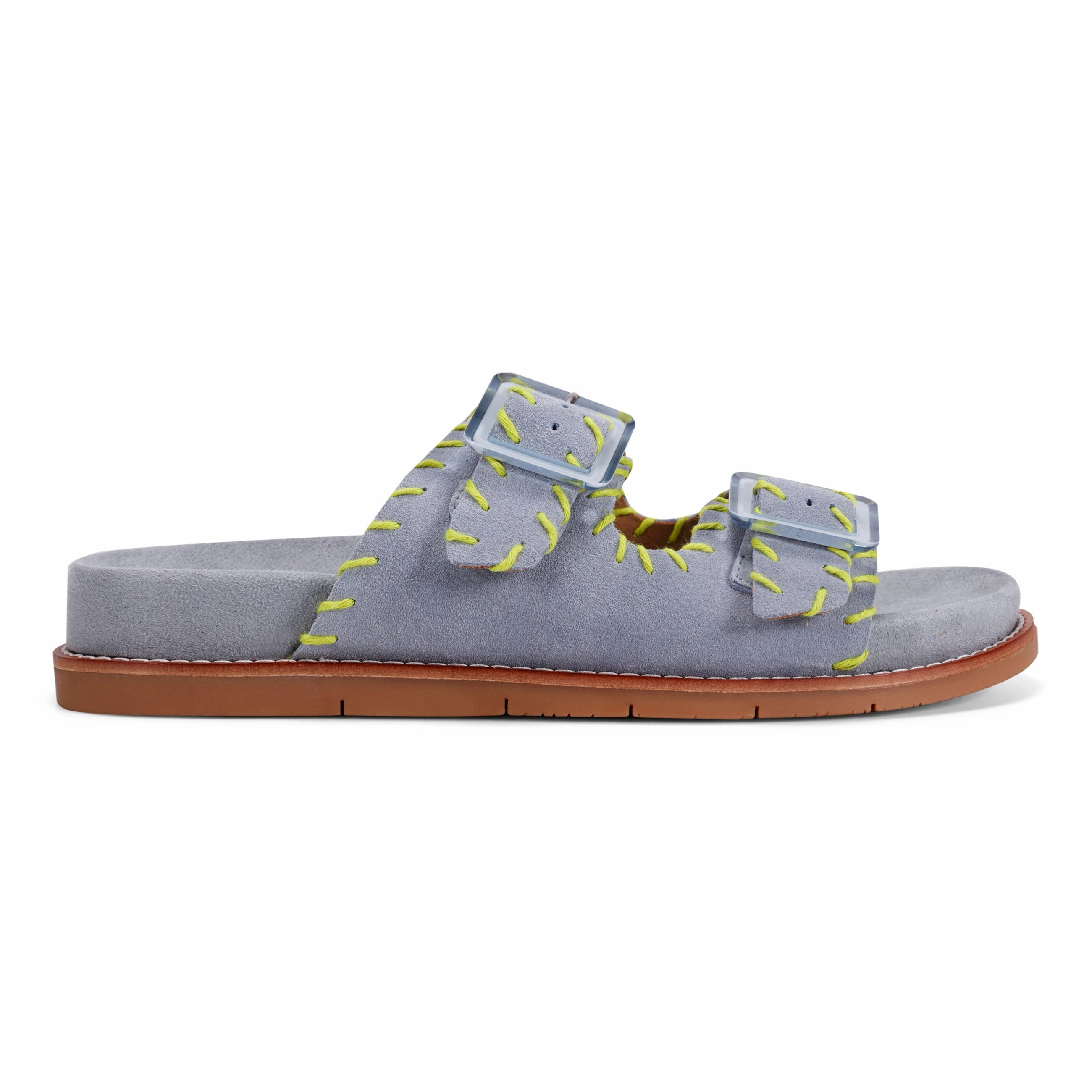 Fausto Round Toe Casual Flat Strappy Sandals padded sole