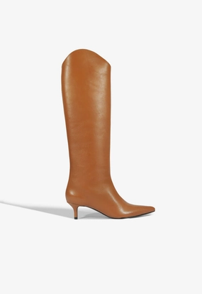 Summer Base Winter Warm Maryana Lo Wide Leather Boot