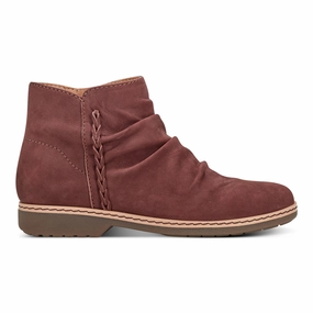 Hilaree Water Repellent Round Toe Ruched Casual Booties Construction Worker