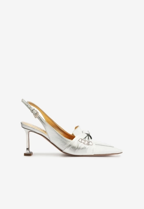 Breathable Inner Sleeve Non Slip Tread Pattern Fiorella Mid Leather Pump