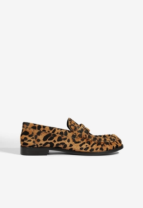 Tyche Calf Hair Flat Winter Warm