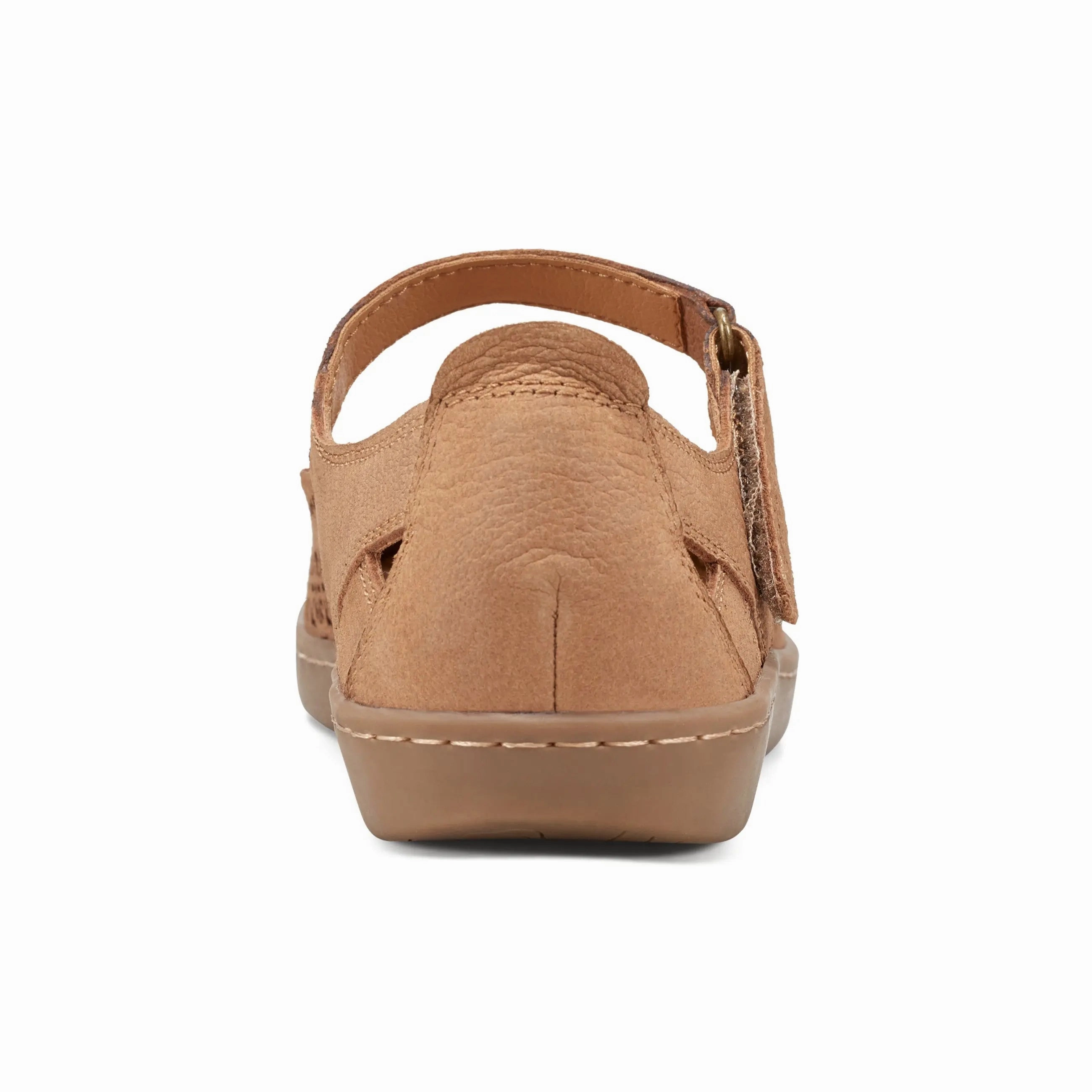 Foot Supportive Design Elegant Walk Lady Perforated Slip-On Ballet Flat