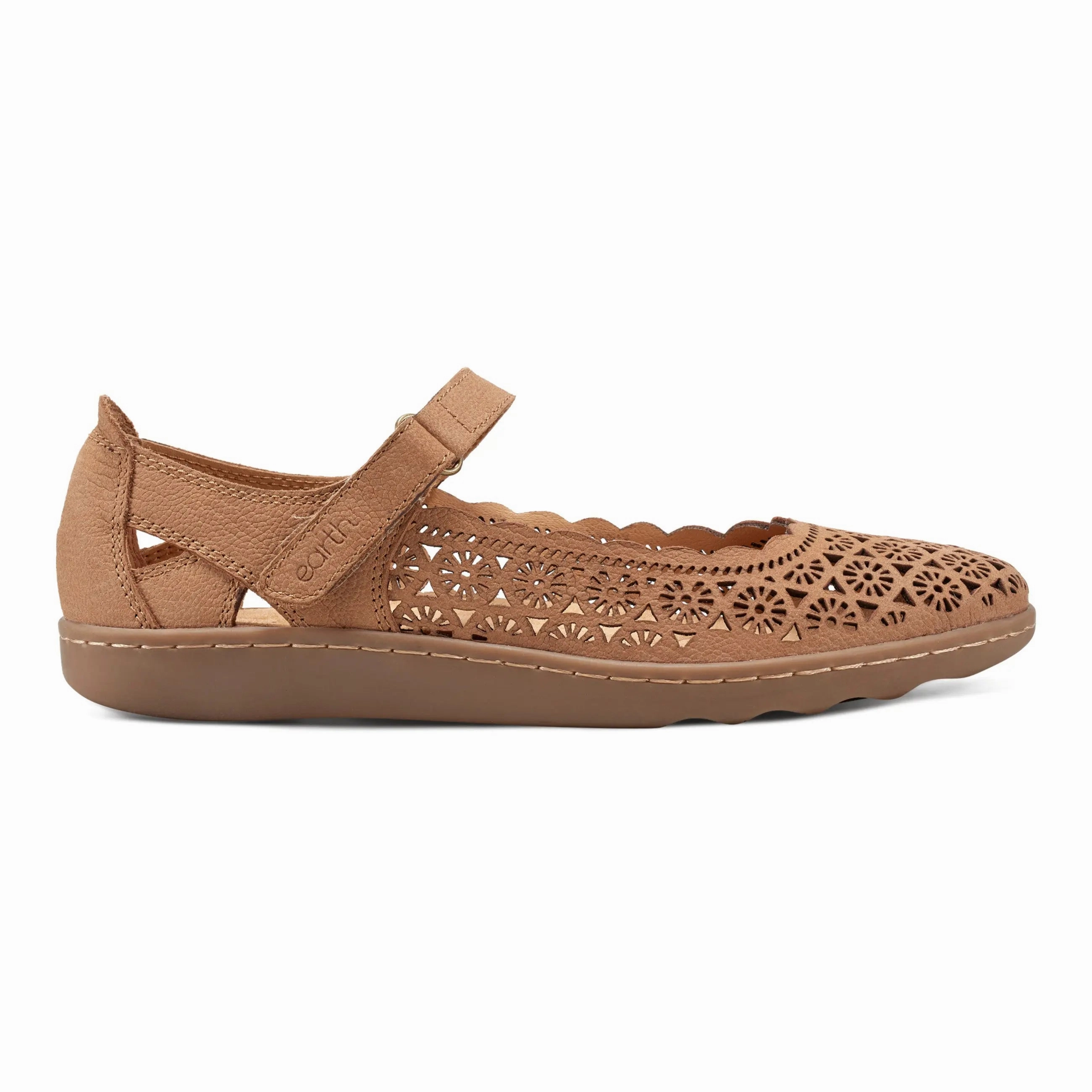 Comfy Cushion Wild Walk Lady Perforated Slip-On Ballet Flat