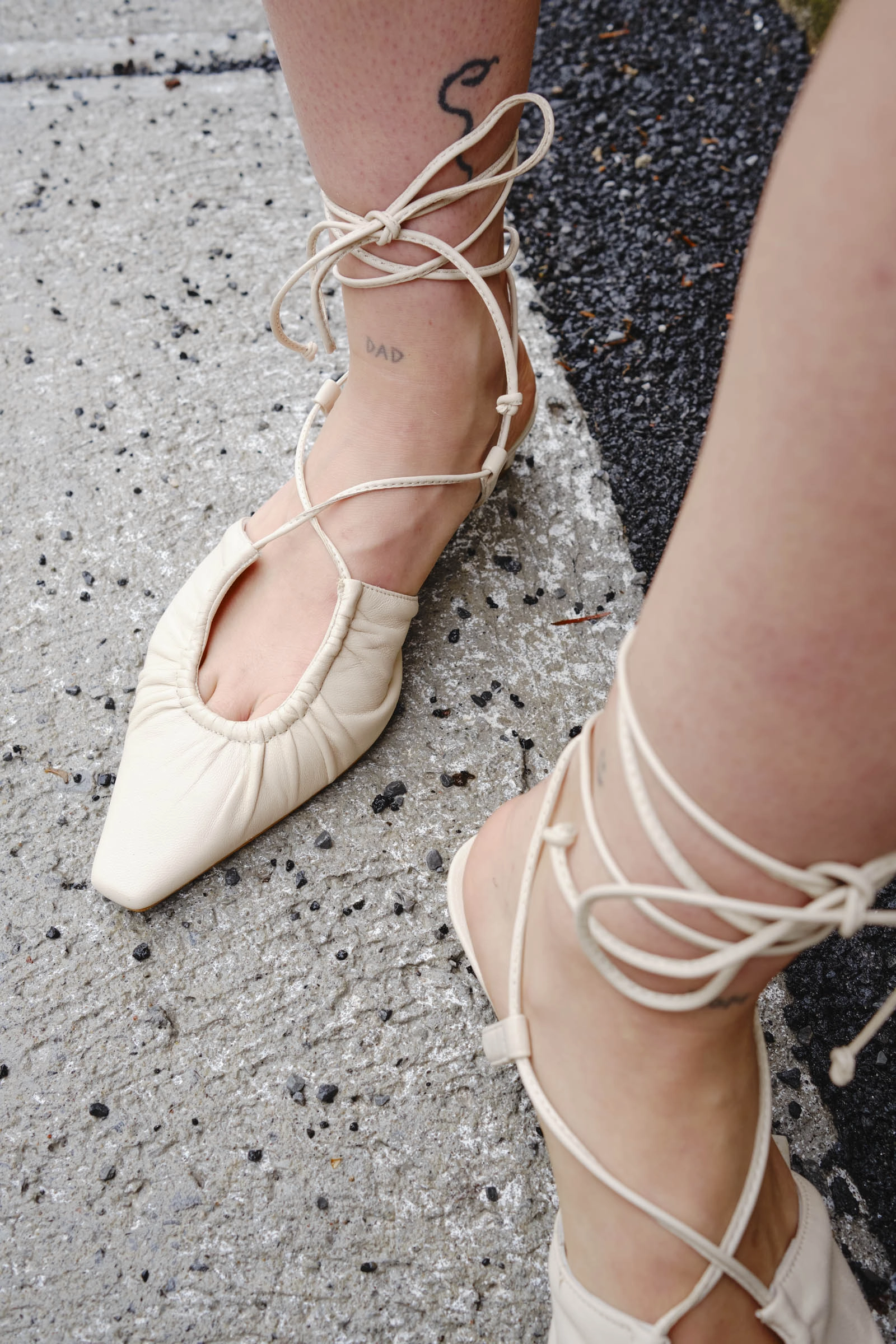 Rafael Cream Pump Lake Step Flexible Arch Support