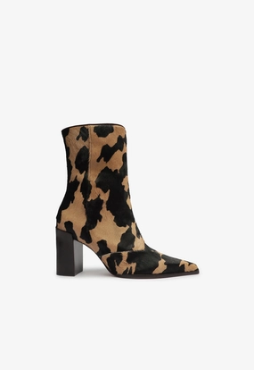 Raffaela Leather Bootie Injury Safe