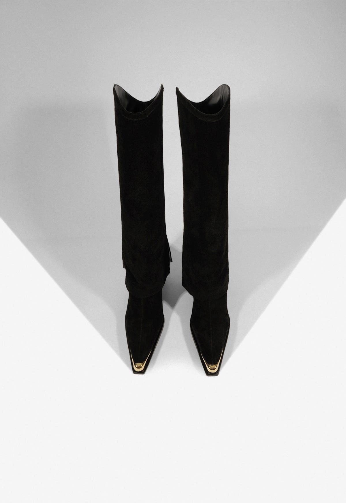 Raffaela Up Cloak Suede Boot Silk Feel