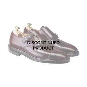Harrogate Burgundy Cordovan Cushioned heel quick dry