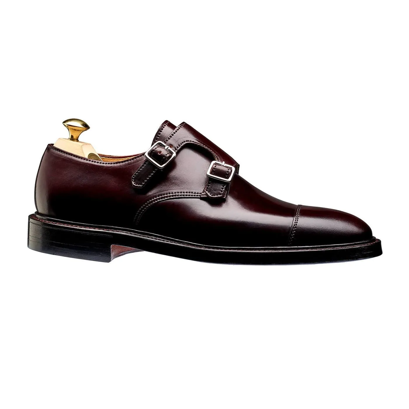 Cushioned Insole Technology Hero Walk Harrogate Burgundy Cordovan