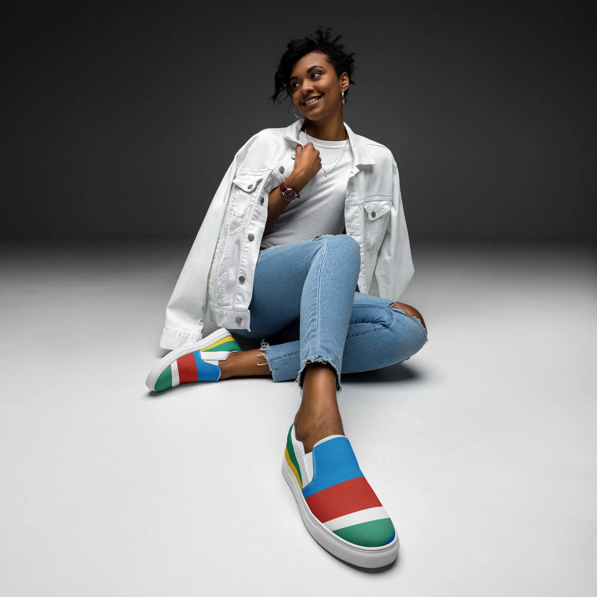 RAY OF LIGHT Women’s Slip-On Canvas Shoes
