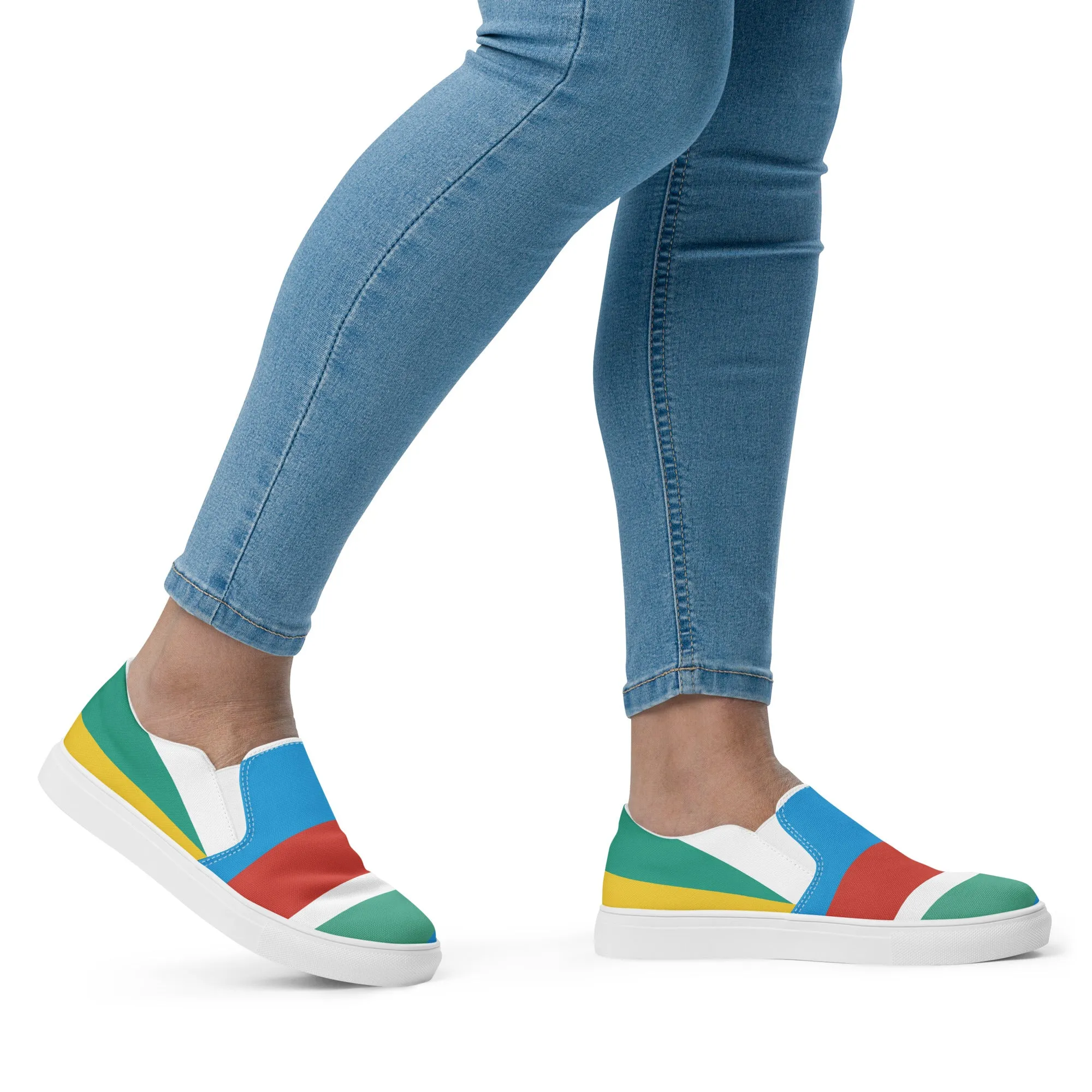 RAY OF LIGHT Women’s Slip-On Canvas Shoes