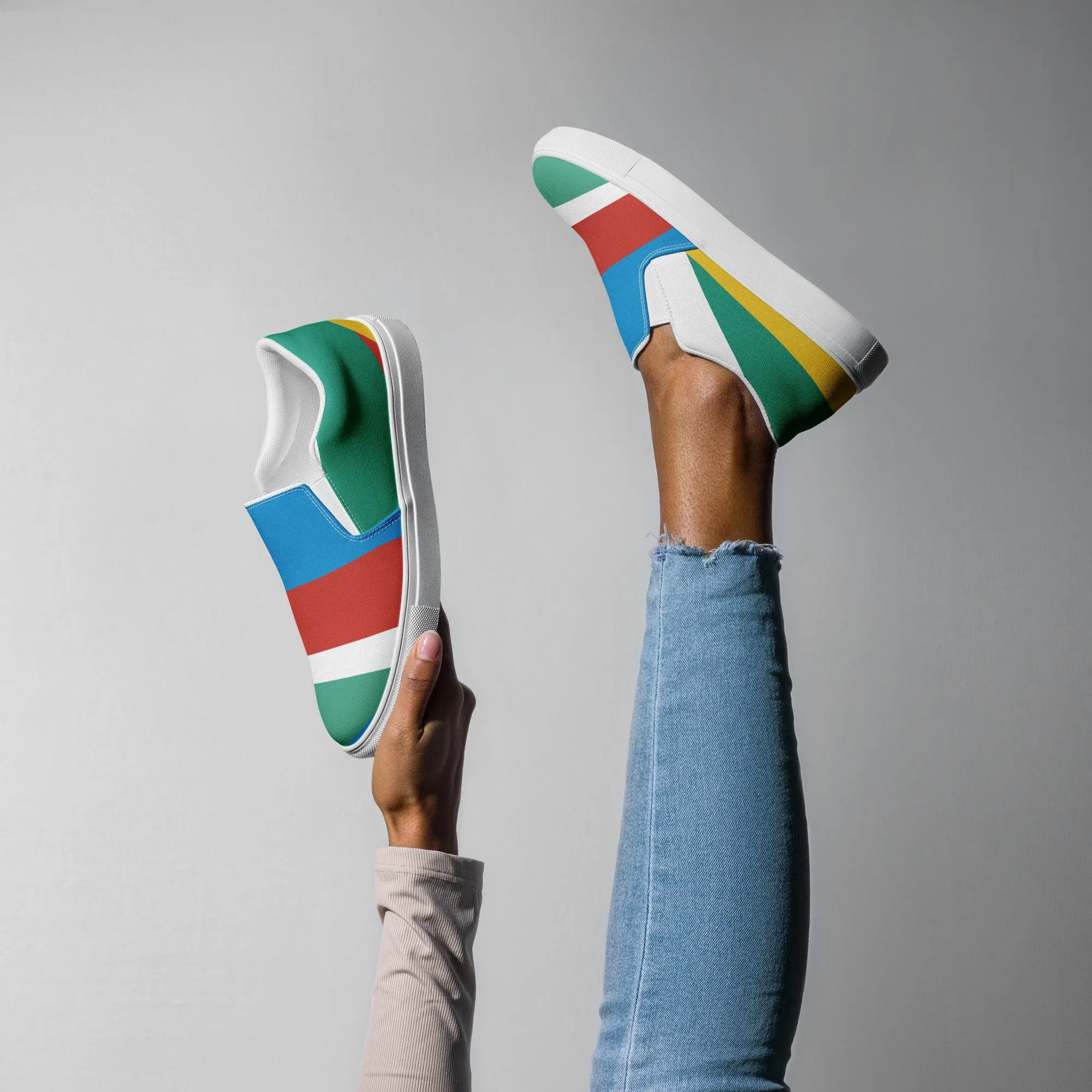 RAY OF LIGHT Women’s Slip-On Canvas Shoes