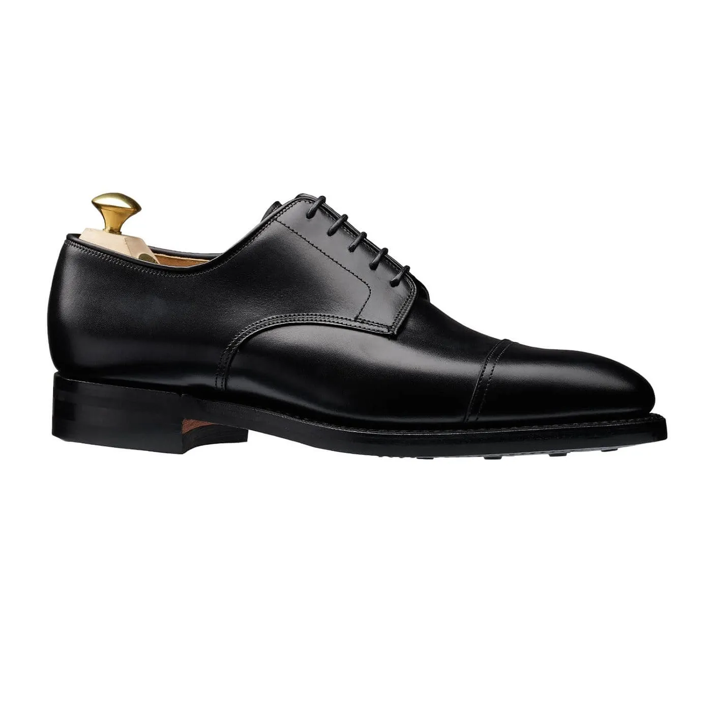 Bradford Black Calf (G Fitting) Smooth zipper closure