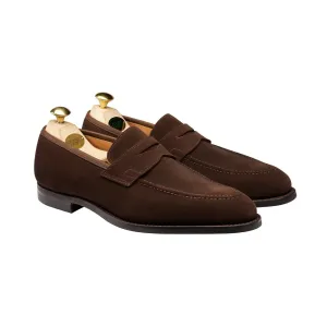Sydney Dark Brown Suede Korean Trend