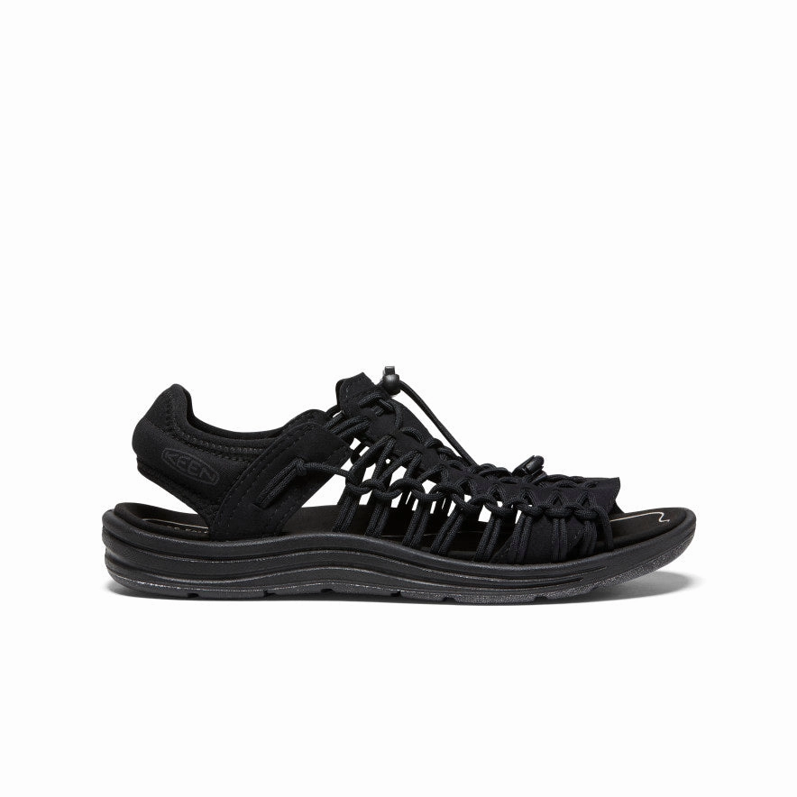 Comfortable summer shoes Comfortable Men's UNEEK II Open Toe  |  Black/Black