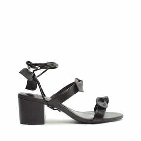 Alia Mid Block Nappa Leather Sandal Rain Step