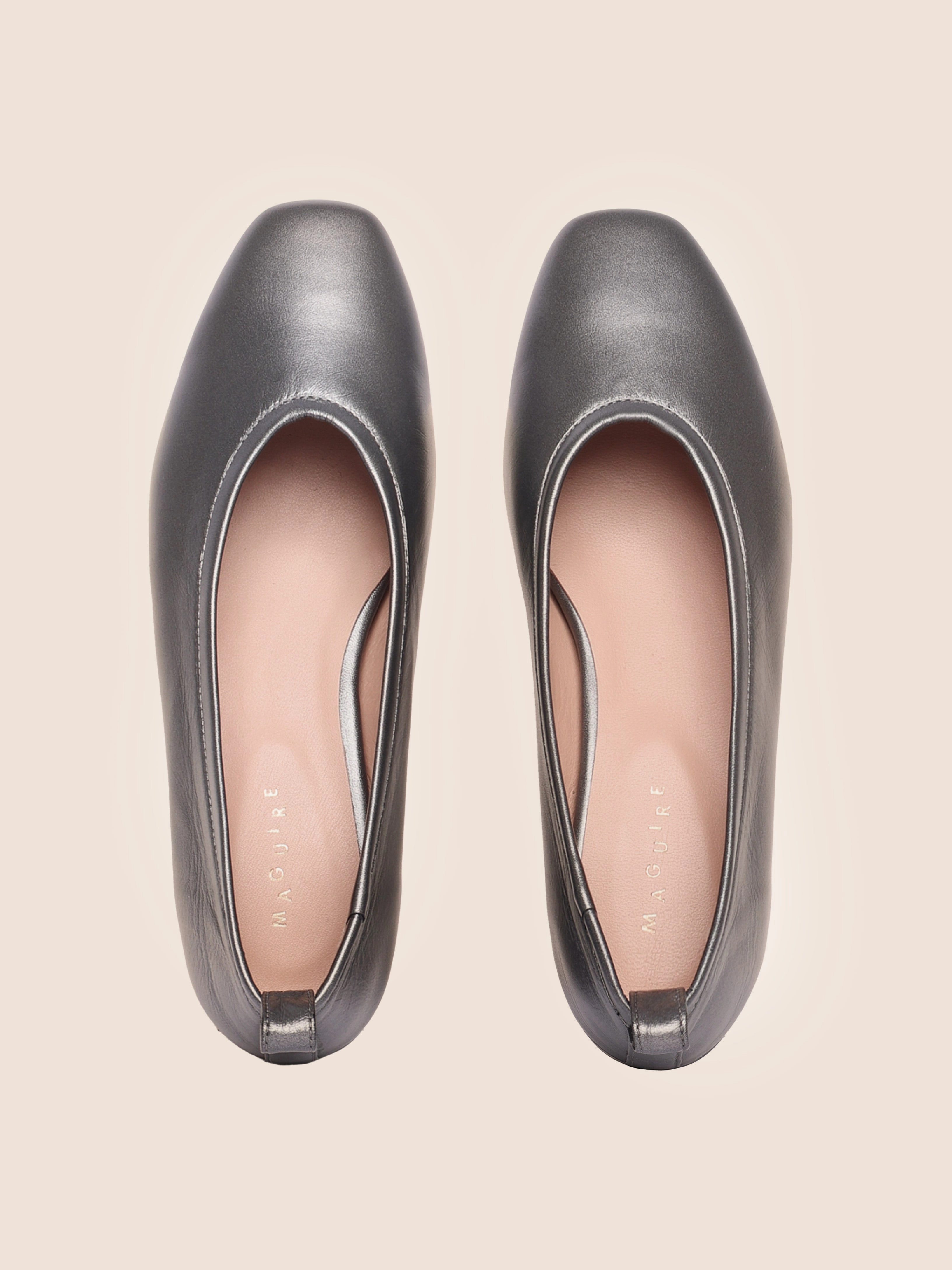 Adjustable Straps Torza Grey Ballerina