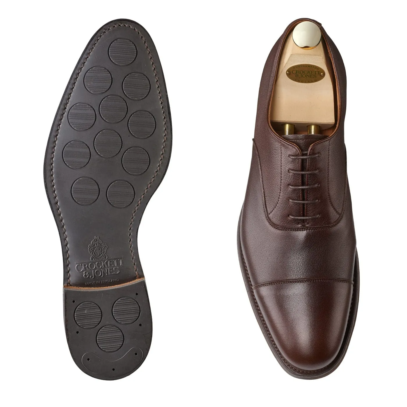 Quick Motion Dorset Dark Brown Milled Calf