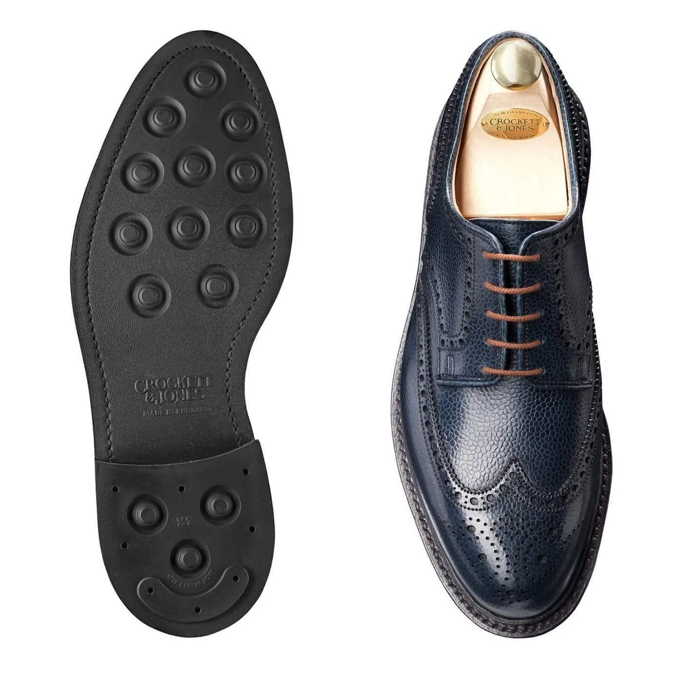 Pembroke Navy Scotch Country Grain Move Bold