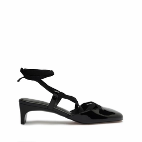 Shock Dispersing Plate Amarie Patent Leather Pump