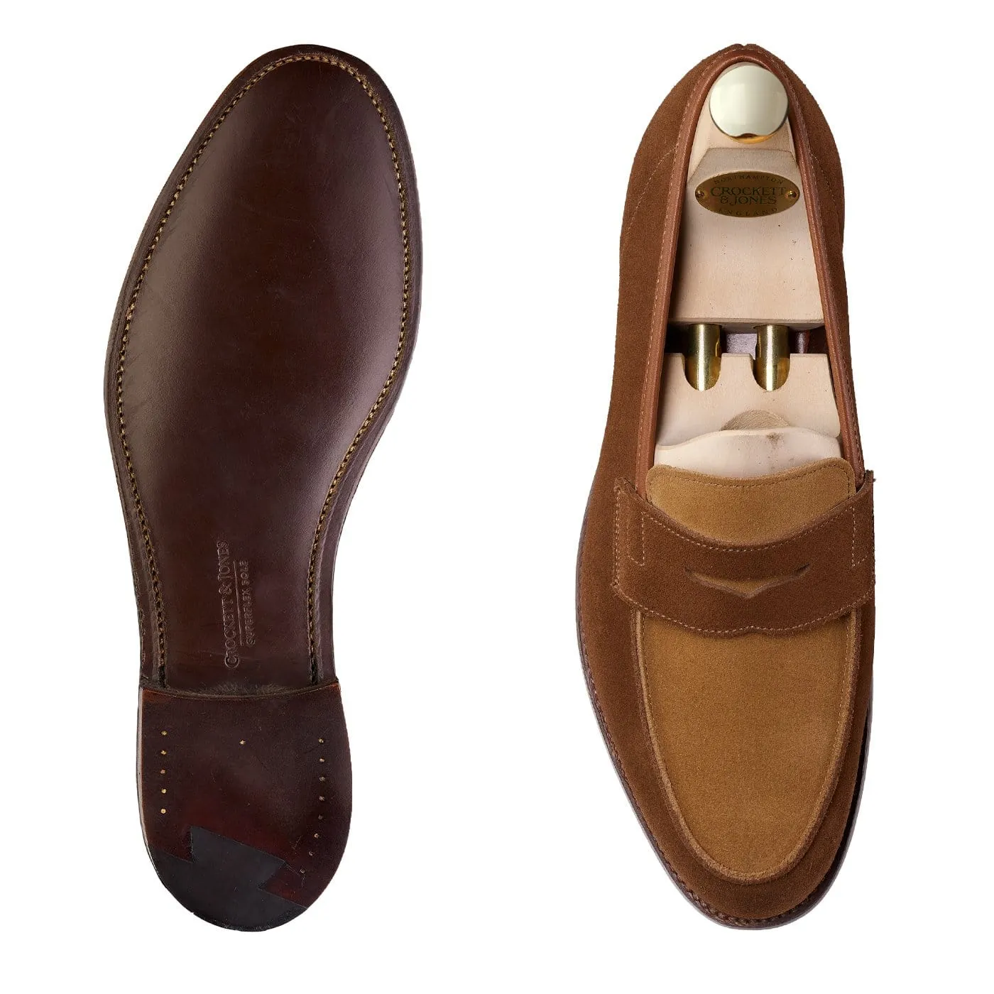 Richmond 2 Snuff Suede & Camel Suede Airport Easy