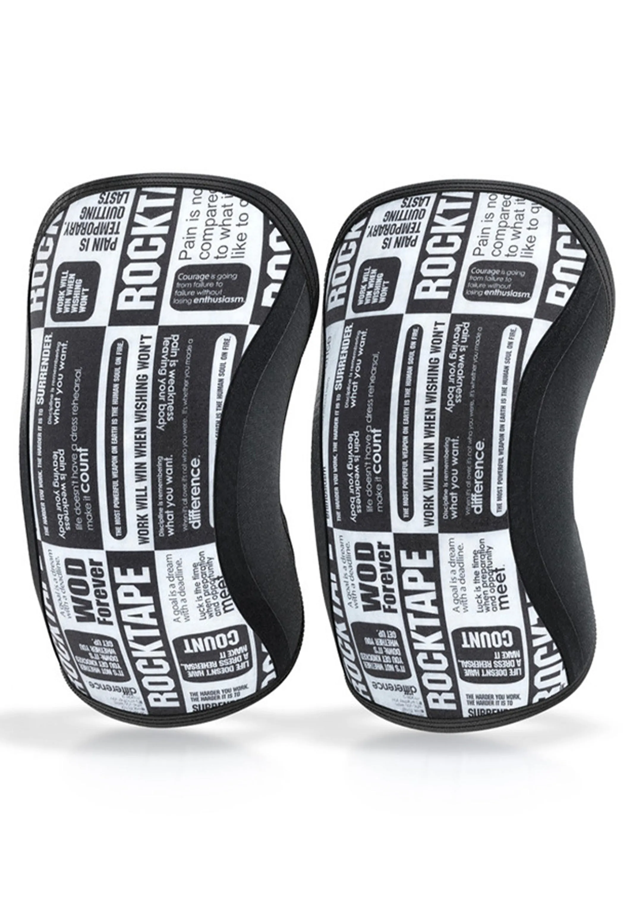 Rocktape Assassins Knee Sleeve 7MM <BR> WHITE MANIFESTO