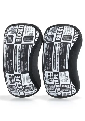 Rocktape Assassins Knee Sleeve 7MM <BR> WHITE MANIFESTO