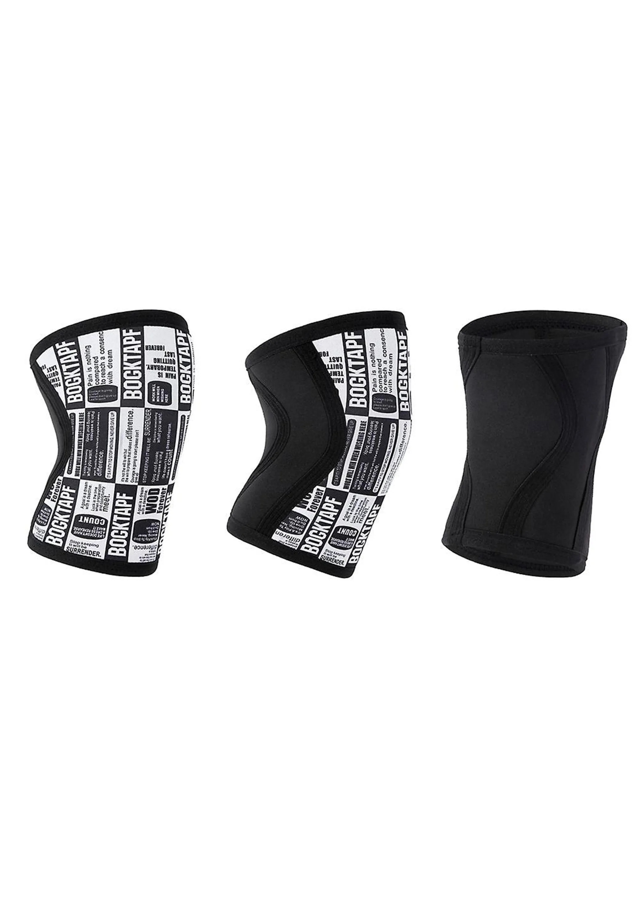 Rocktape Assassins Knee Sleeve 7MM <BR> WHITE MANIFESTO