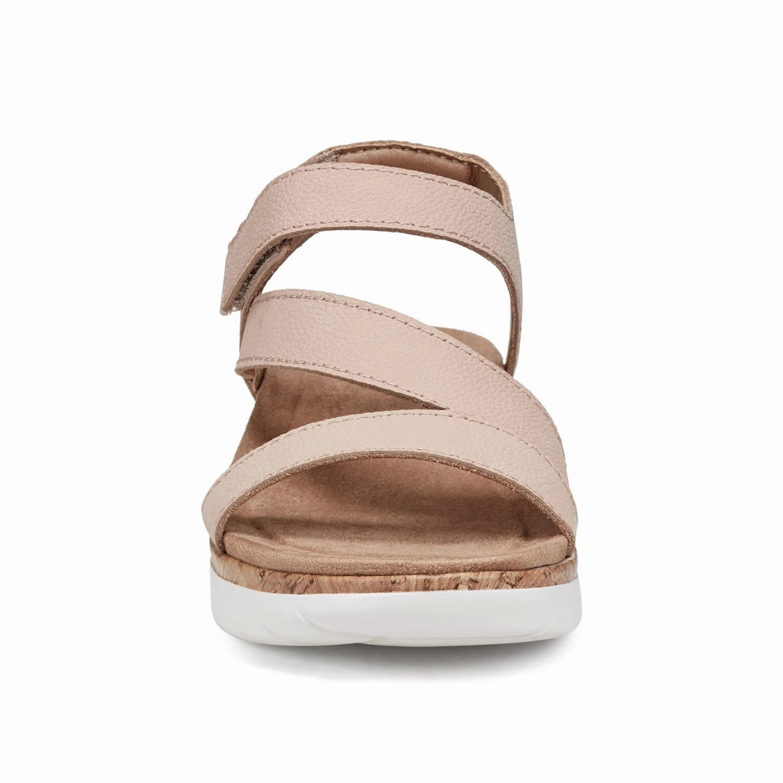 Roni Casual Strappy Flat Sandals Retro Wide Strap