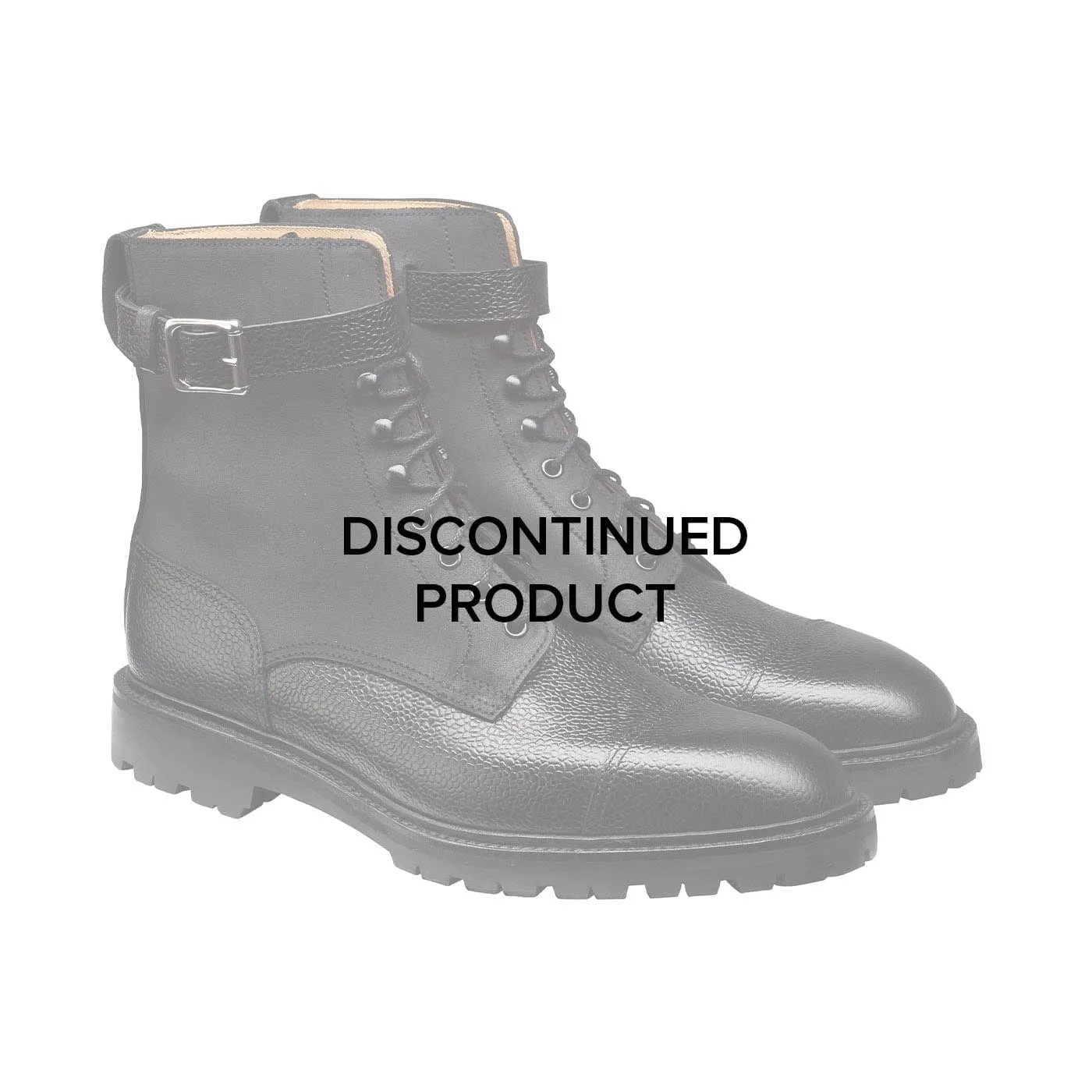 Comfort Lining Nature Lover Waterproof Outdoor Trek Aldershot Black Scotch Grain & Black Rough-Out Suede