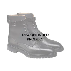 Comfort Lining Nature Lover Waterproof Outdoor Trek Aldershot Black Scotch Grain & Black Rough-Out Suede