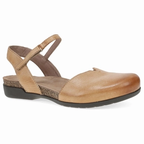 Rowan Honey Distressed Zero Drop Heel