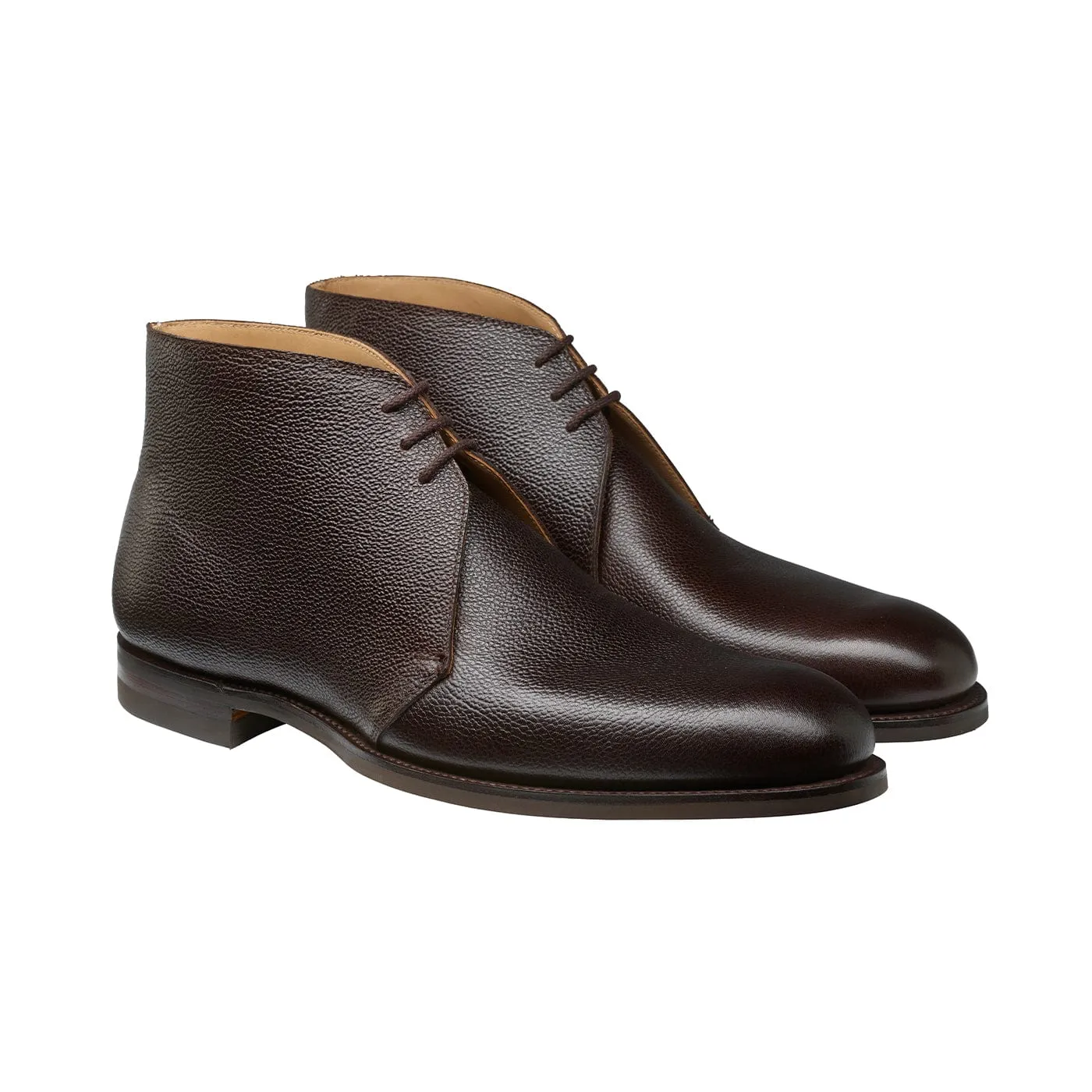 Dartmoor 3 Truffle Angus Grain Zip Edge