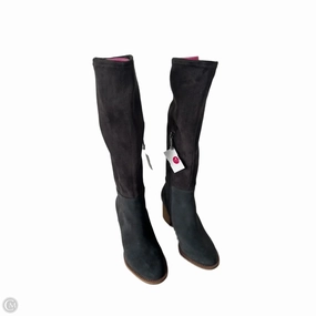 Boots Knee Heels By Blondo In Grey, Size: 7 Anti Odor Stylish Explorer Stable Support Cold Weather Commuter