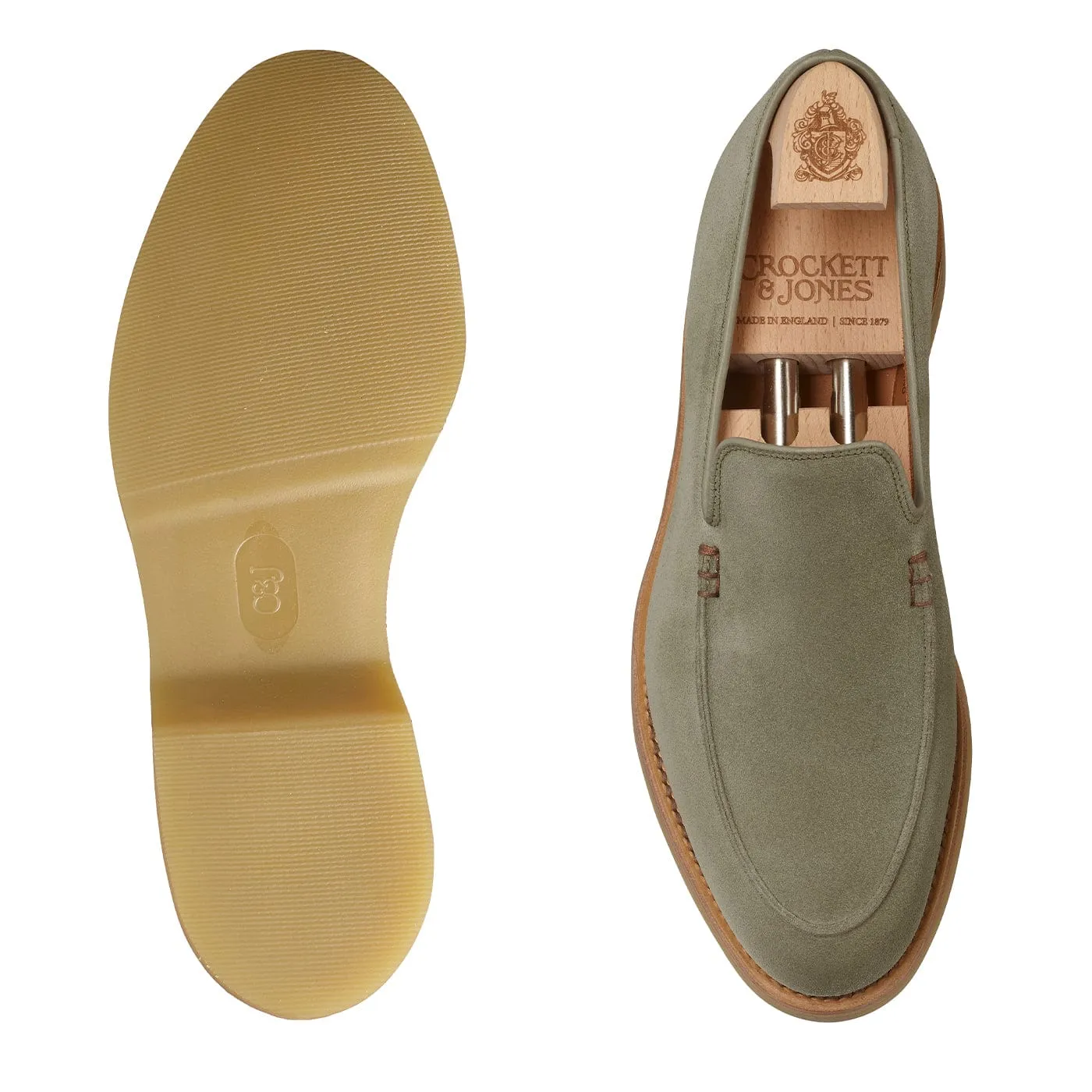 Angel Mood Salcombe 2 Pistachio Suede
