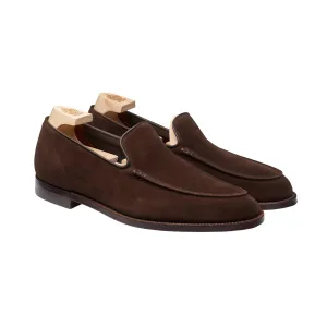 Bold Neon Salcombe Dark Brown Suede