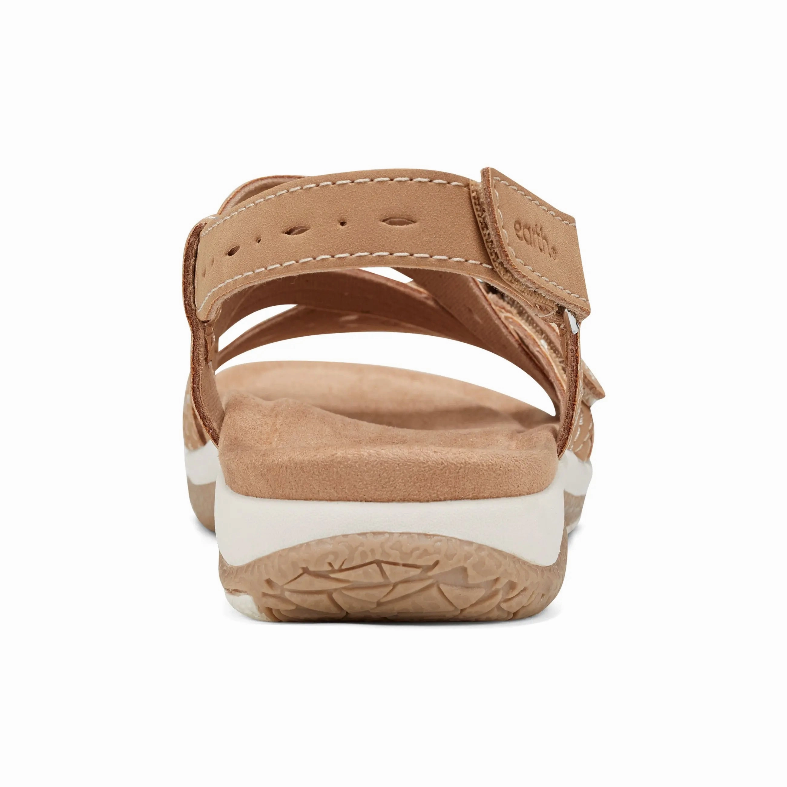 Ergonomic Build Samsin Round Toe Strappy Casual Flat Sandals