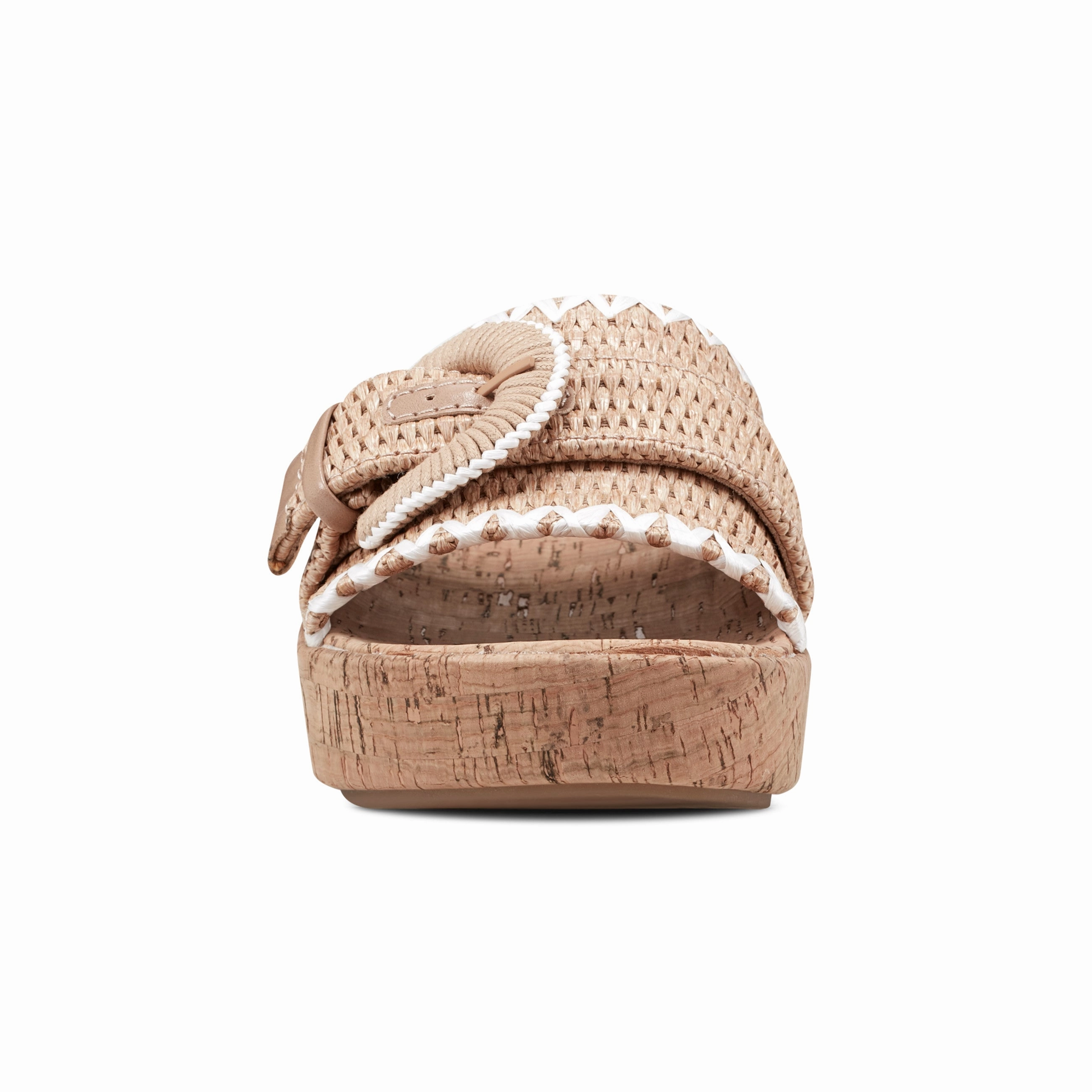 Samsy Casual Slip-on Wedge Platform Sandals Floral Joy