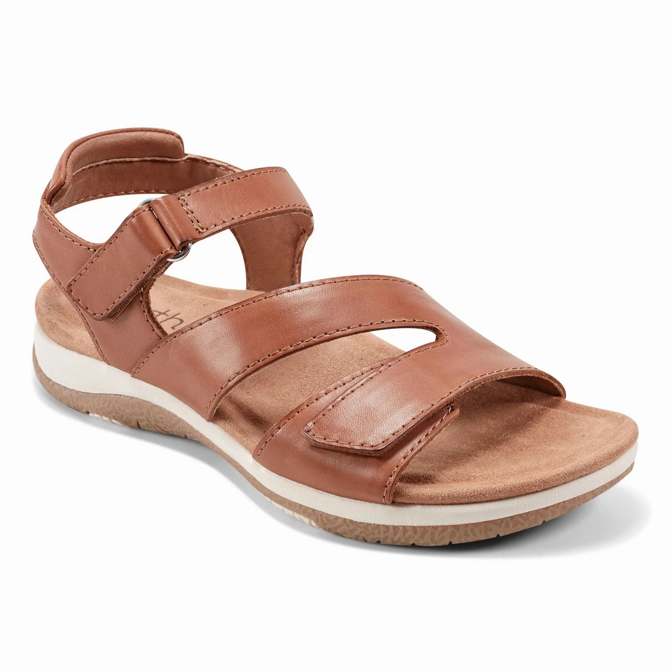 Sunny Comfort Sureal Casual Strappy Round Toe Flat Sandals
