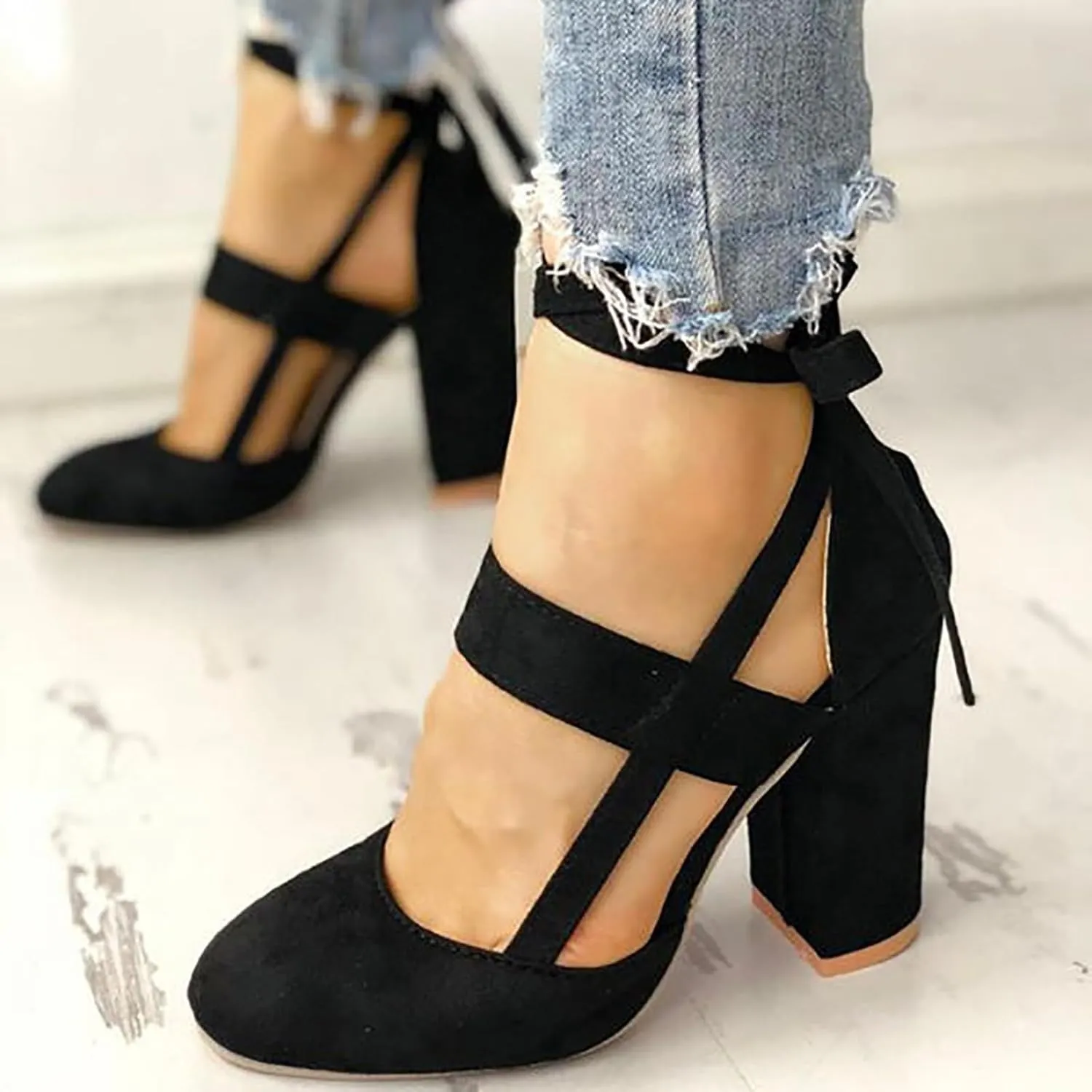 Sandals for Women Prom Heeled Sandals for Women Rhinestone Heels Womens Strappy Ankle Strap Dress Party Shoes